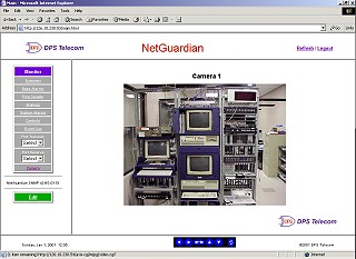 NetGuardian SiteCAM: View live streaming video of your remote sites and equipment with camera movement you can control.